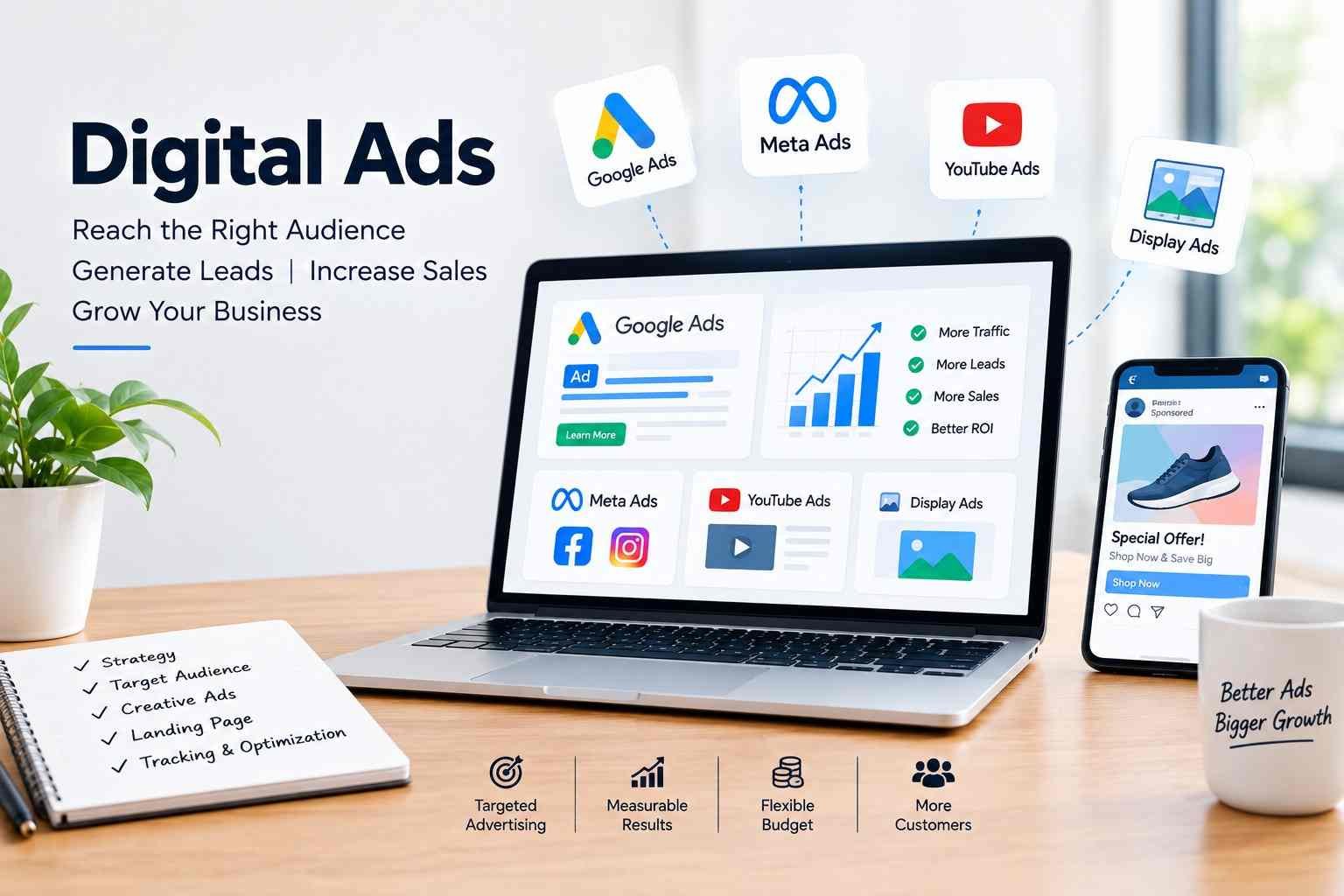 Digital Ads strategies for business growth